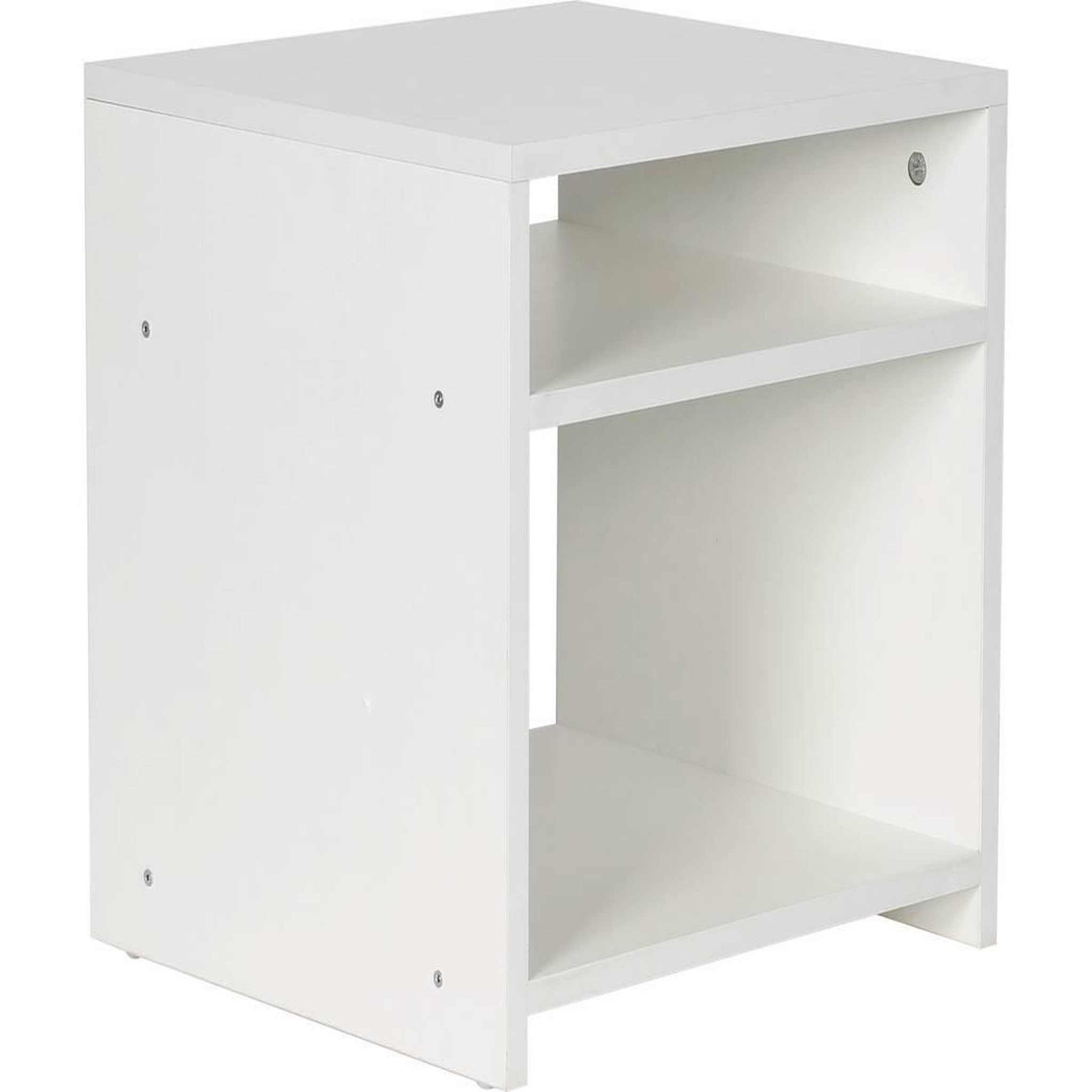 Habitat et Jardin Chevet  york  2 niches - blanc