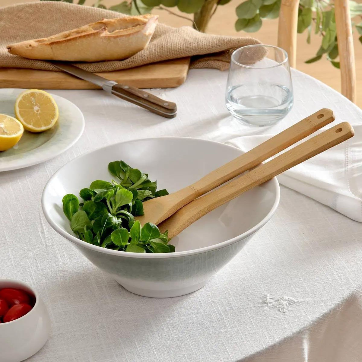 SECRET DE GOURMET Saladier en Mélamine  Clara  25cm Vert