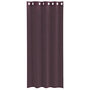 Voir la diapositive 4 : VIDAXL Rideaux en voile avec œillets 2 pcs violet 140x225 cm