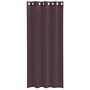 Voir la diapositive 4 : VIDAXL Rideaux en voile avec œillets 2 pcs violet 140x225 cm