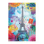 Voir la diapositive 1 : Nathan Puzzle 1500 pièces Tour Eiffel multicolore – Puzzle adolescents et adultes dès 14 ans – Haute qualité – Nathan – 1200