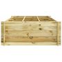 Voir la diapositive 3 : VIDAXL Lit sureleve 150x100x40 cm bois impregne