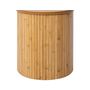 Voir la diapositive 5 : BEST MOBILIER Kofu - bout de canapé - bambou - 40x40 cm
