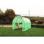 Voir la diapositive 1 : GARDENSTAR Serre tunnel 4 saisons - Vert - 6m²