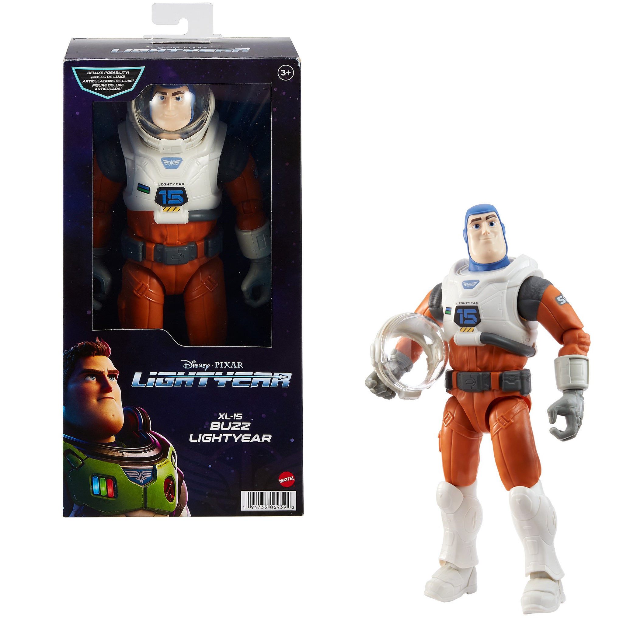 Voir la diapositive 7 : MATTEL Figurine Buzz l'Éclair XL-15 30 cm Disney Pixar
