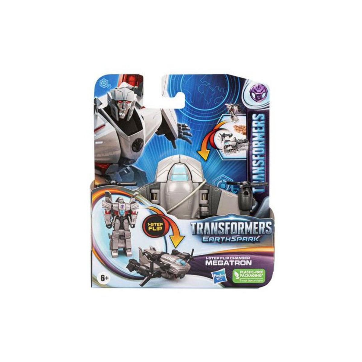 TRANSFORMERS Figurine Transformers EarthSpark 1 Step Flip Changer Modèle aléatoire