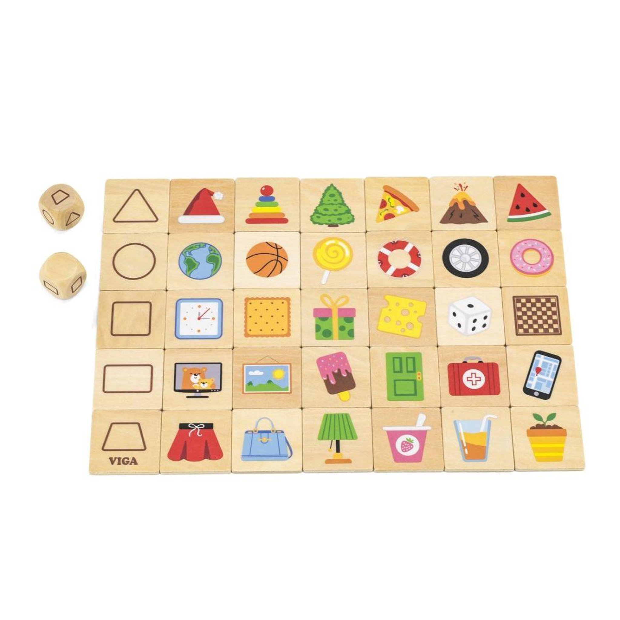 VIGA Puzzle d'apprentissage des formes  44506