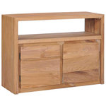 VIDAXL Buffet 80x30x60 cm bois de teck massif
