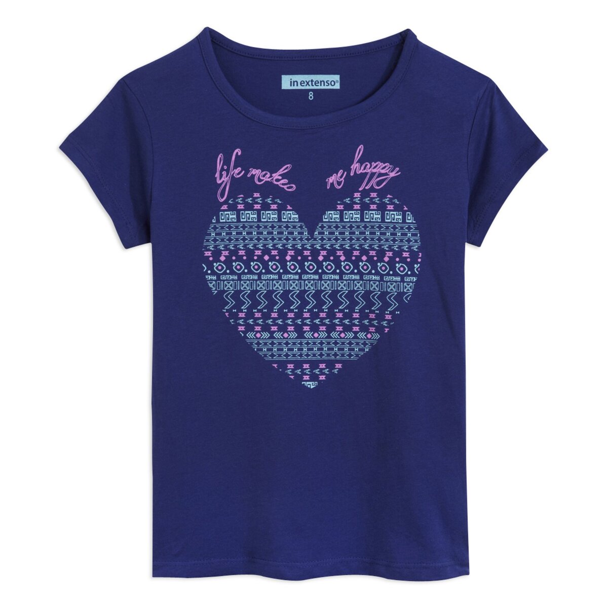 IN EXTENSO Tee-shirt manches courtes fille