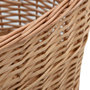 Voir la diapositive 5 : VIDAXL Panier a bois de chauffage poignees de transport 56x40x28 cm