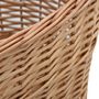 Voir la diapositive 5 : VIDAXL Panier a bois de chauffage poignees de transport 56x40x28 cm