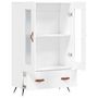 Voir la diapositive 5 : VIDAXL Buffet haut blanc 69,5x31x115 cm bois d'ingenierie