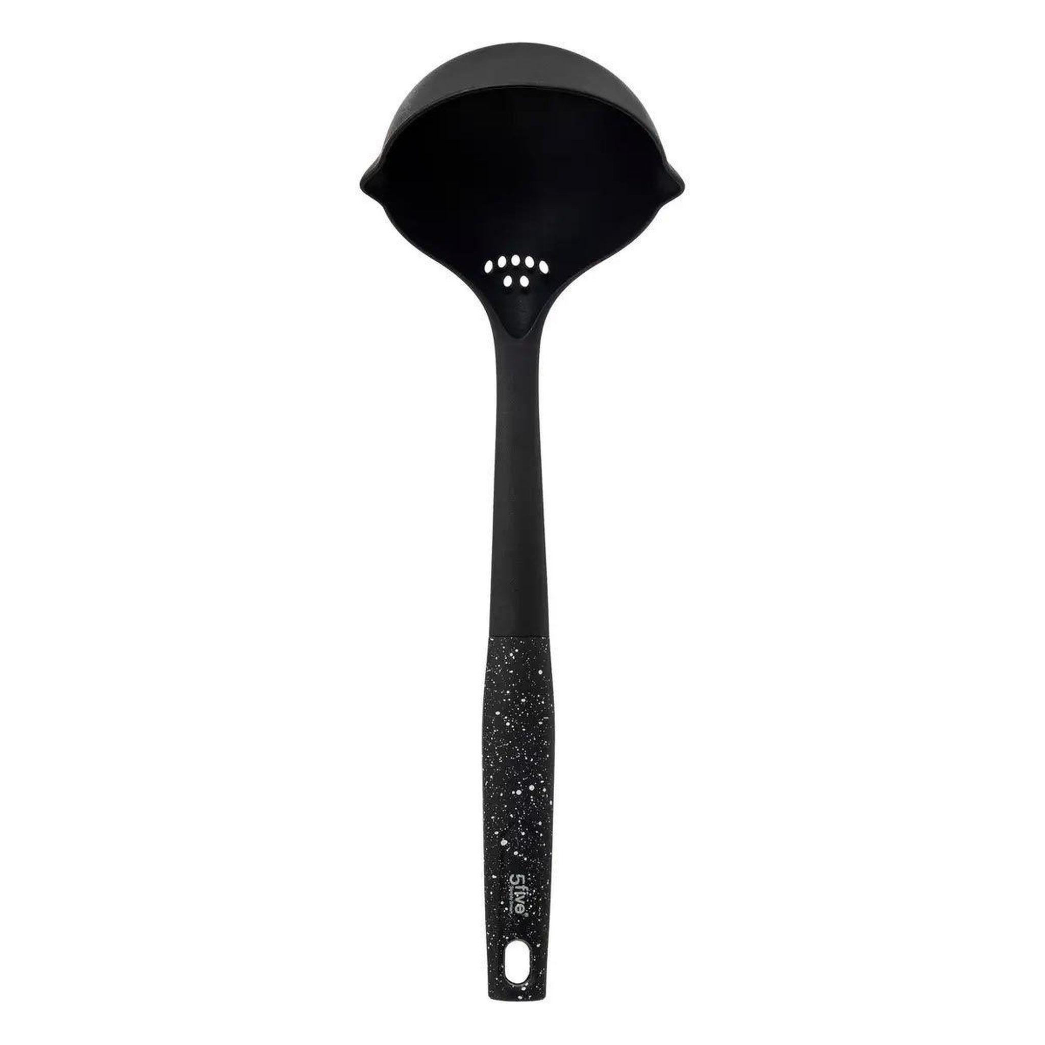 Voir la diapositive 2 : FIVE Lot de 3 ustensiles de cuisine  caractère  33cm noir