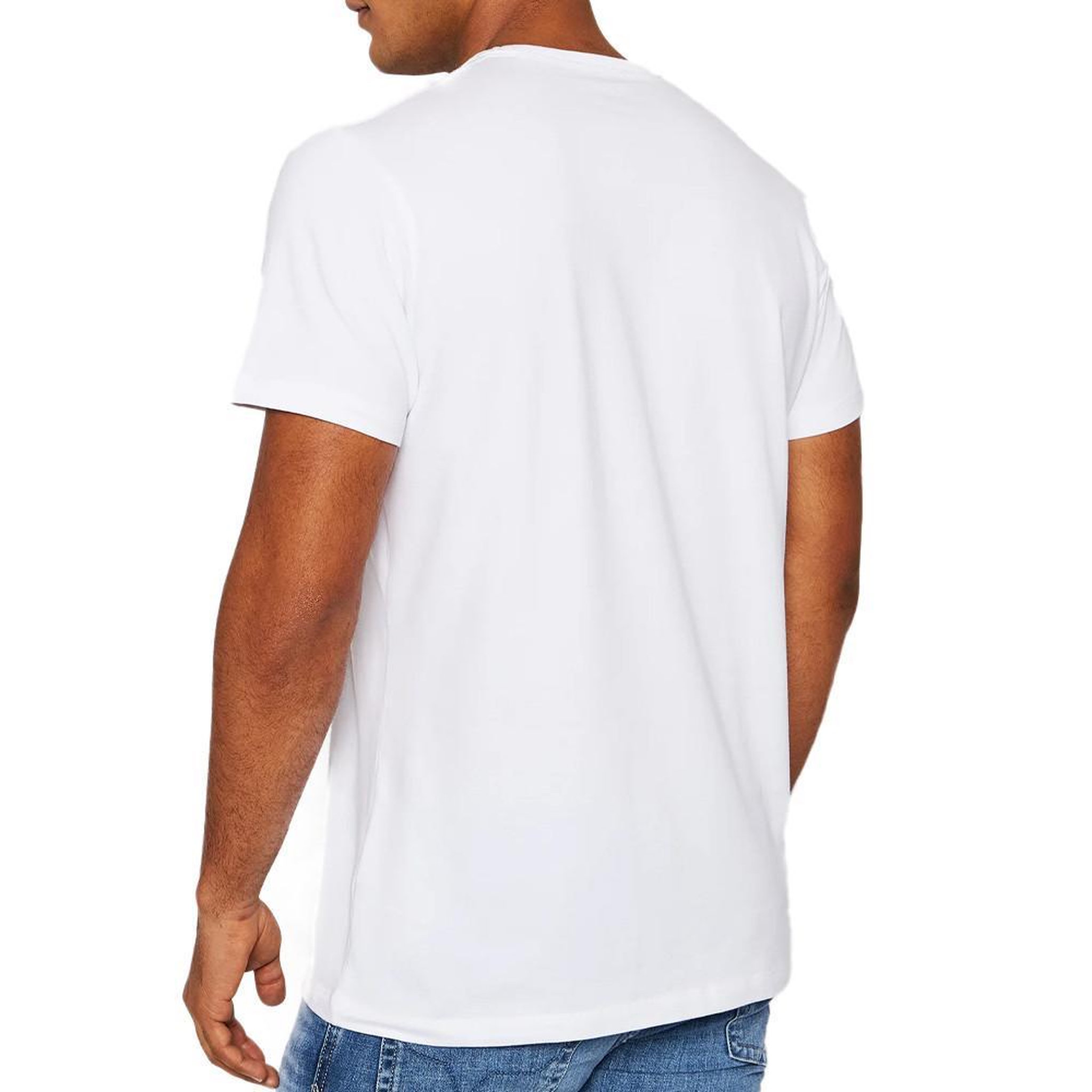 Voir la diapositive 2 : Pepe Jeans T-shirt Blanc Homme Pepe Jeans Original Basic