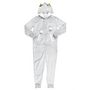 Voir la diapositive 1 : Paris Prix Combinaison Pyjama Adulte  Hibou  Gris