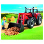 Voir la diapositive 3 : PLAYMOBIL 70131 - Country - Grand tracteur avec remorque