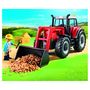 Voir la diapositive 3 : PLAYMOBIL 70131 - Country - Grand tracteur avec remorque