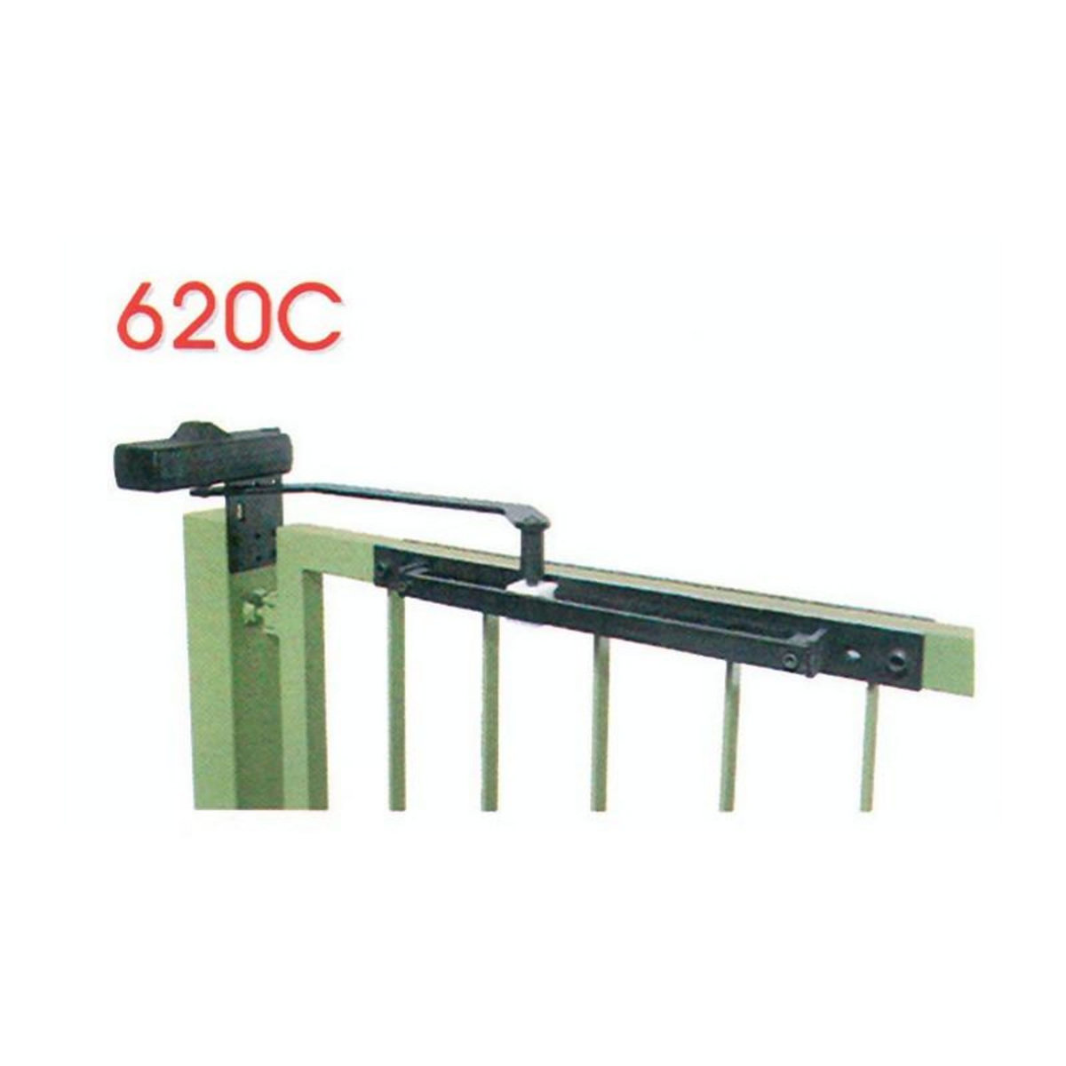 MAB Ferme portillon 620C bras à glissière MAB DC620G 9004