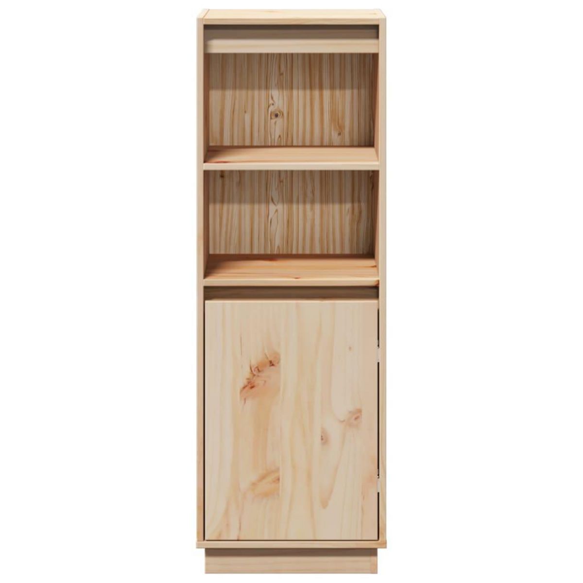 VIDAXL Buffet haut 37x34x110 cm Bois massif de pin