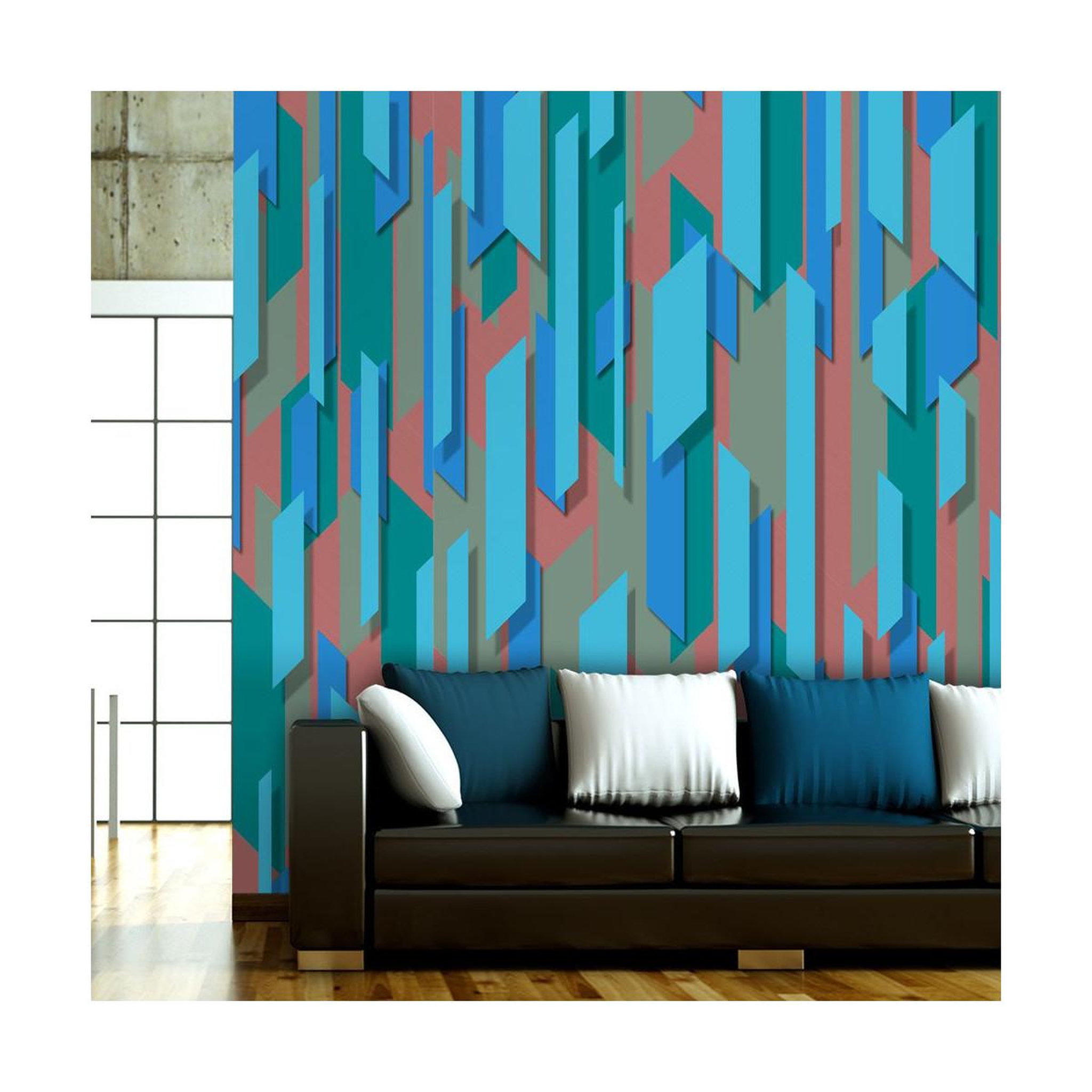 Paris Prix Papier peint  blue lagoon ii   1000x50cm