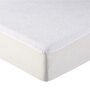 Voir la diapositive 1 : VIVEZEN Alèse, protège matelas imperméable et respirant - Coton et TPU - 140 x 200 cm - Blanc