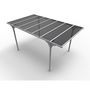 Voir la diapositive 2 : Carport Aluminium - Toit plat - Anthracite - 14,7 m² - SOMERSET