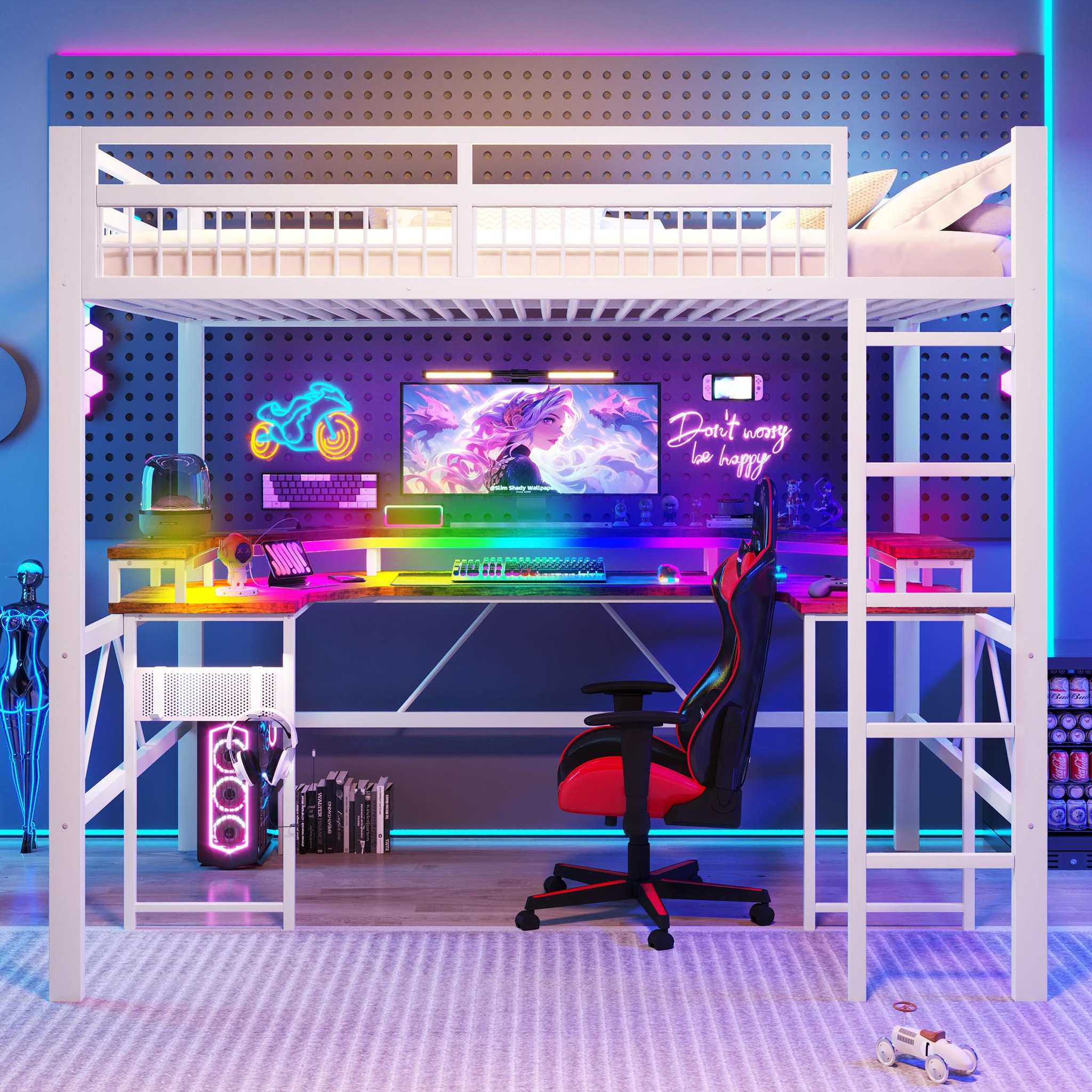 Voir la diapositive 2 : MERAX Lit mezzanine