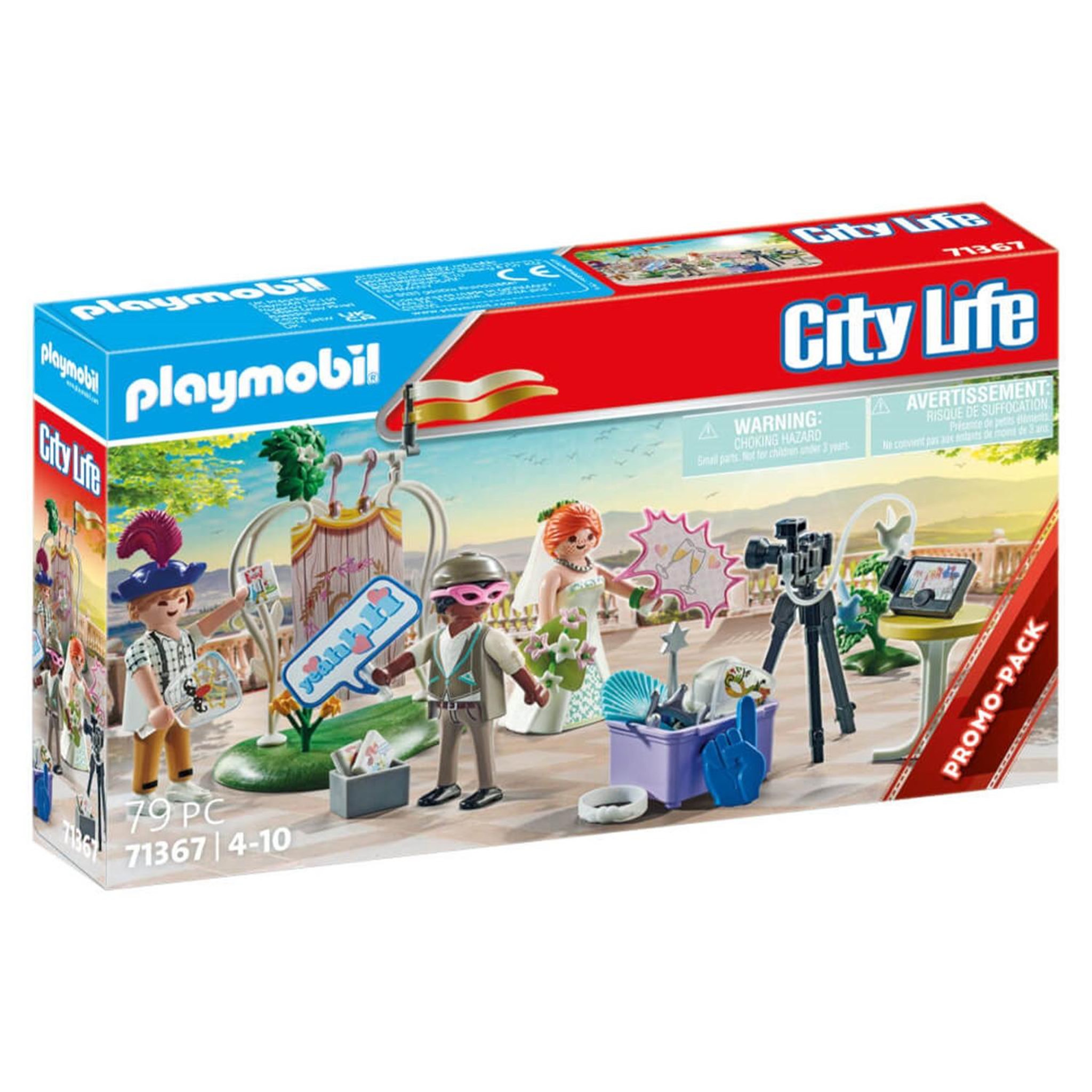 PLAYMOBIL City Life Couple de mariés et appareil photo