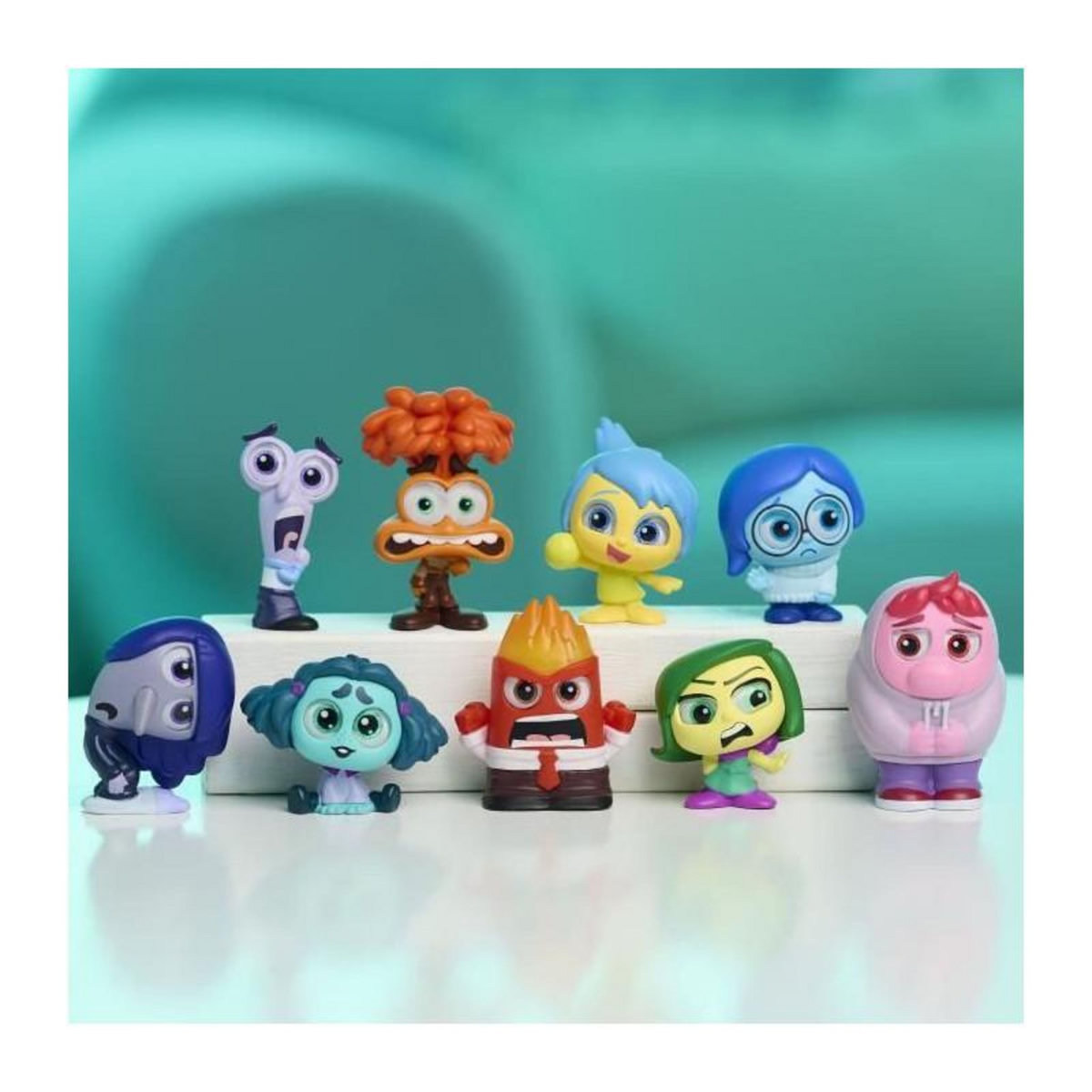 DISNEY Figurines a collectionner - DISNEY PIXAR Doorables - Coffret Collector Vice-Versa 2 - 9 figurines exclusives inspirées du film