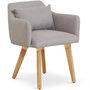 Voir la diapositive 1 : Paris Prix Fauteuil Scandinave  Alan  70cm Beige