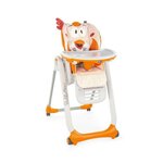 CHICCO CHICCO Chaise Haute Polly 2 Start - 4 Roues fancy chicken