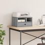 Voir la diapositive 3 : VIDAXL Support d imprimante sonoma gris 40x32x22,5cm bois d ingénierie