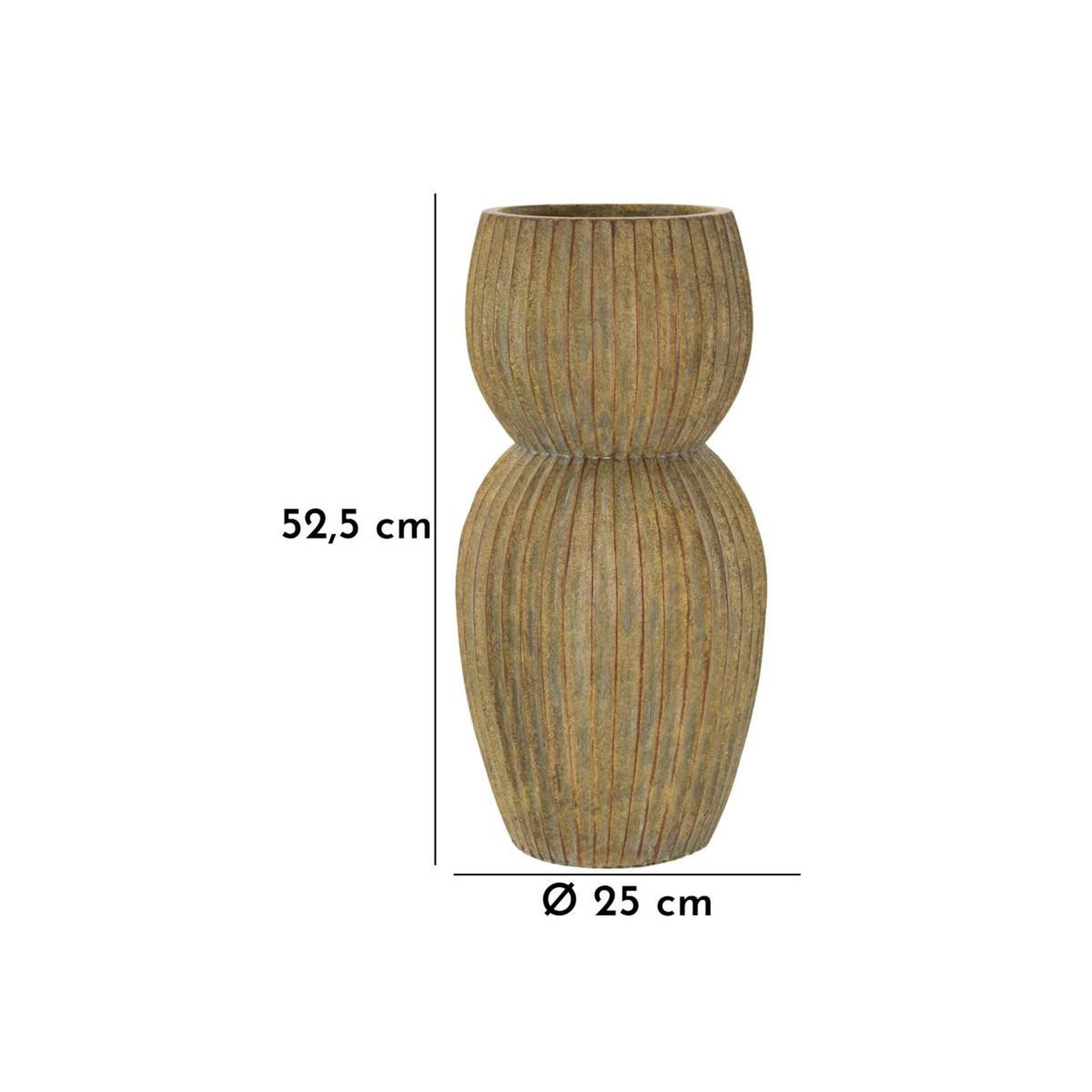 Voir la diapositive 5 : Paris Prix Cache-pot design  breeze  52cm vert