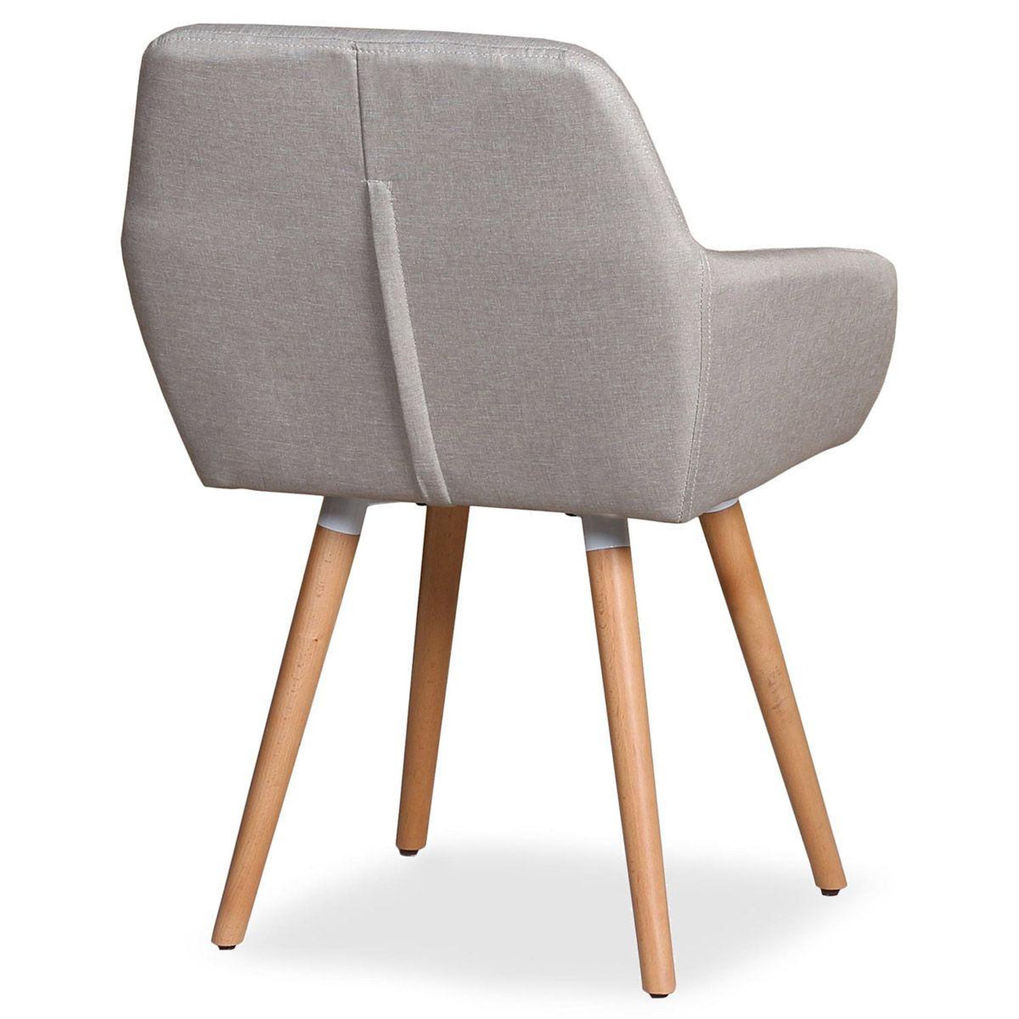 Voir la diapositive 3 : Paris Prix Fauteuil design scandinave  dorcy  82cm beige
