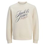 Jack & Jones Sweat  Homme Jack & Jones Jorin. Coloris disponibles : Beige