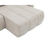 Voir la diapositive 6 : BEST MOBILIER Nicole - canapé d'angle réversible 5 places convertible avec coffre en tissu