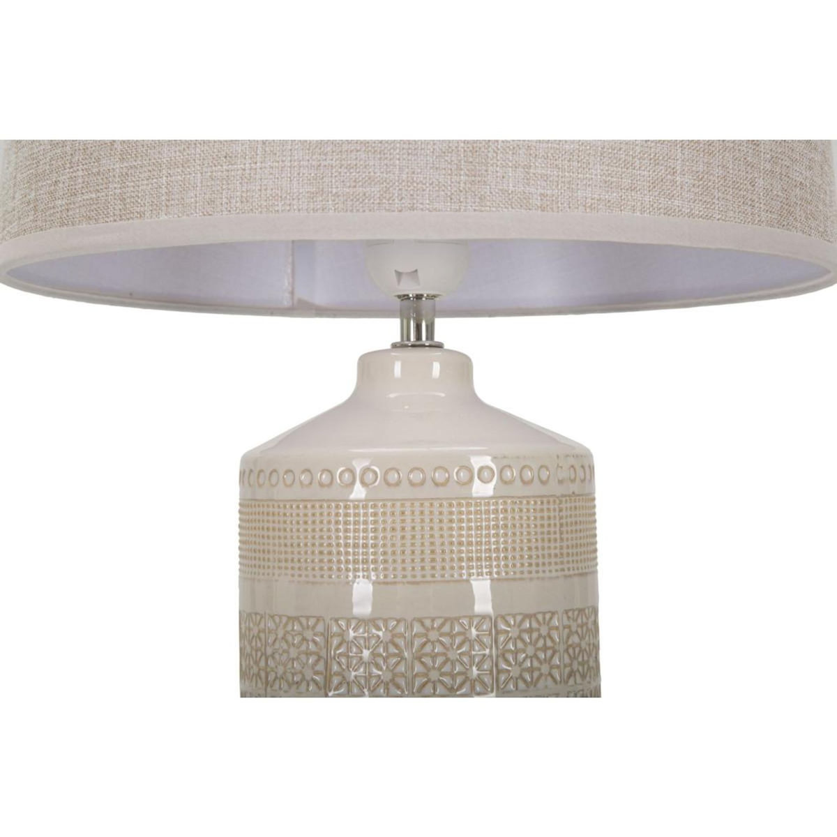 Paris Prix Lampe à Poser en Céramique  Graphs  55cm Crème