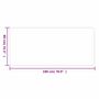 Voir la diapositive 6 : VIDAXL Tapis de couloir anthracite 80x180 cm