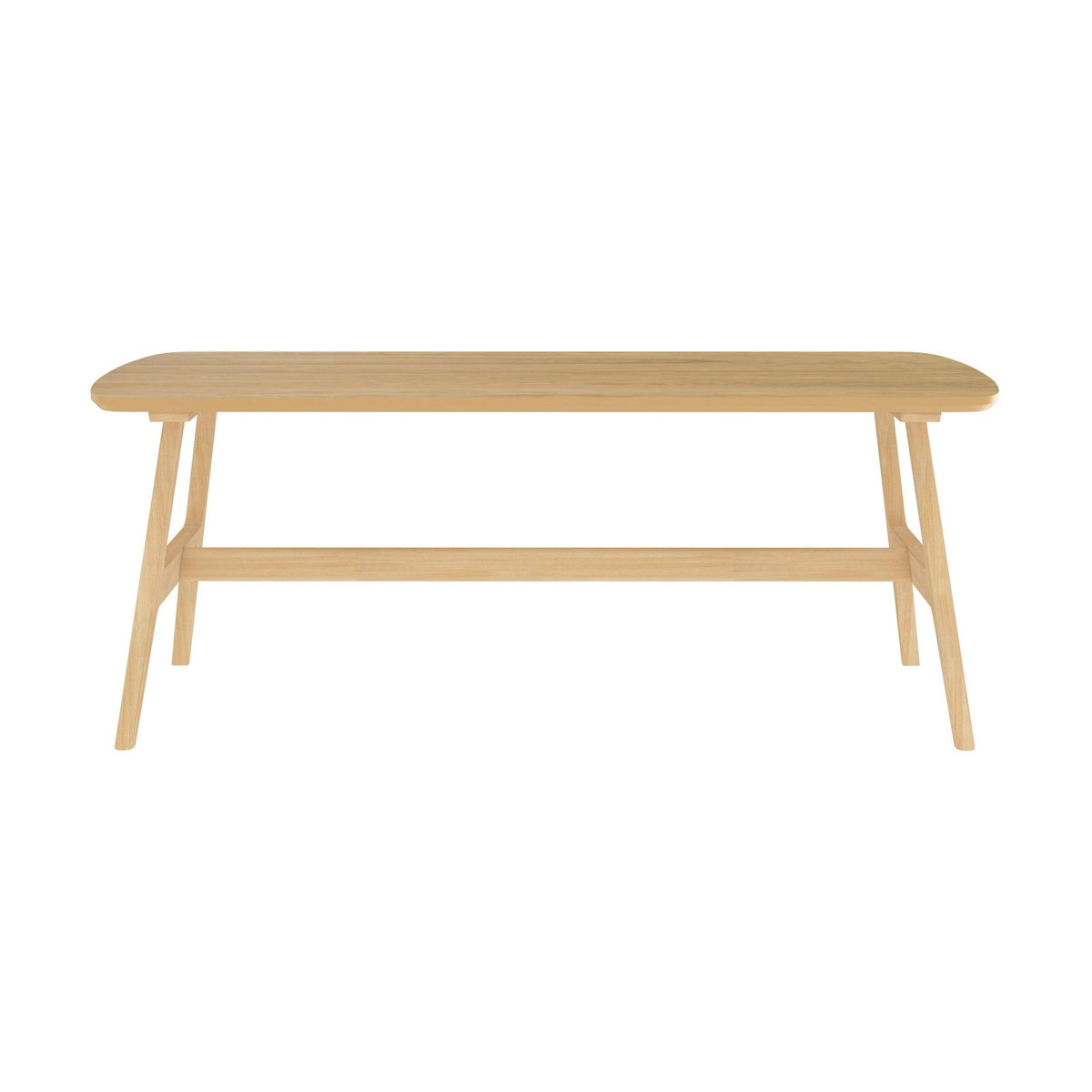 Rendez vous déco Table basse 120 cm en bois clair - Suly