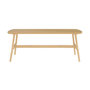 Voir la diapositive 6 : Rendez vous déco Table basse 120 cm en bois clair - Suly
