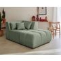 Voir la diapositive 5 : LISA DESIGN Caracas - canapé modulable d'angle droit - 5 places - en tissu