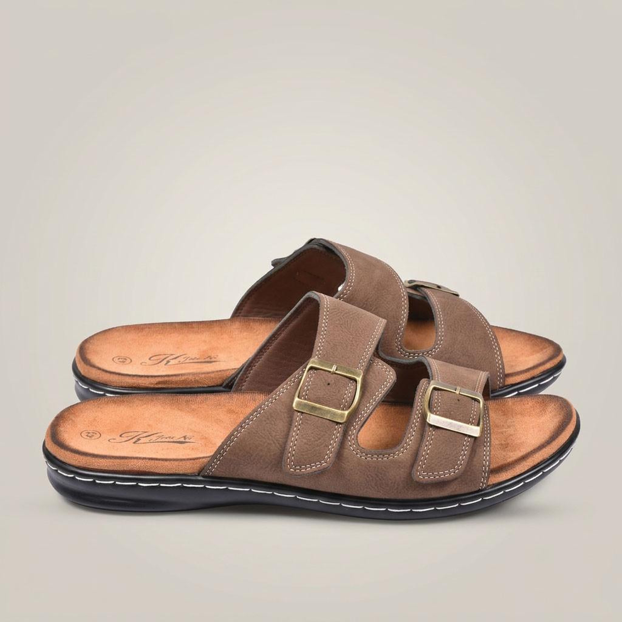 Voir la diapositive 3 : OZABI OZABI Sandales homme boucles réglables confort été