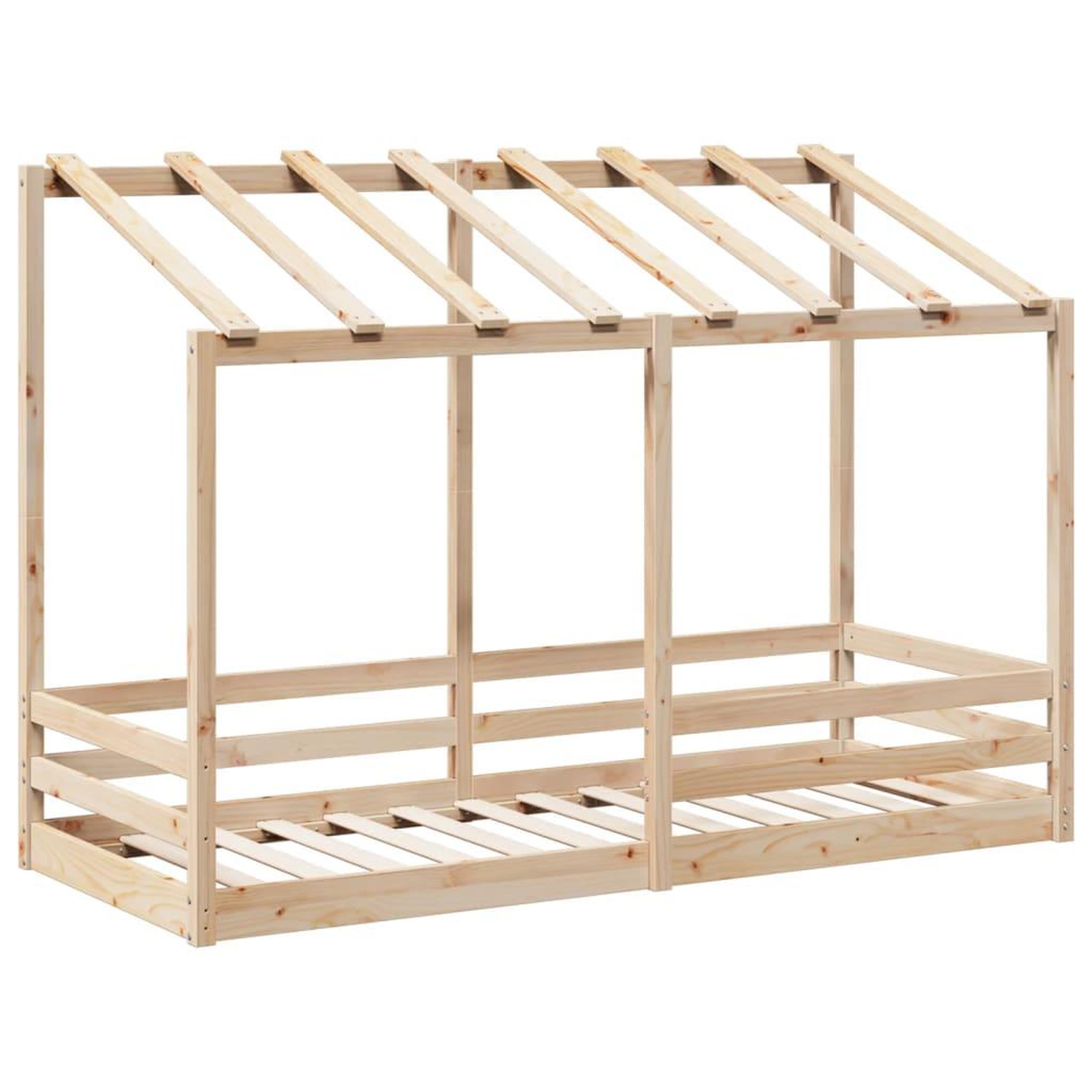Voir la diapositive 3 : VIDAXL Lit pour enfants sans matelas 90x190 cm bois pin massif
