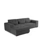 Voir la diapositive 2 : LISA DESIGN Vermont - canapé d'angle gauche - 4 places - convertible avec coffre - en velours côtelé