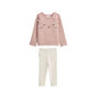 Voir la diapositive 1 : Petit Béguin Ensemble bébé pull et legging en tricot Swan