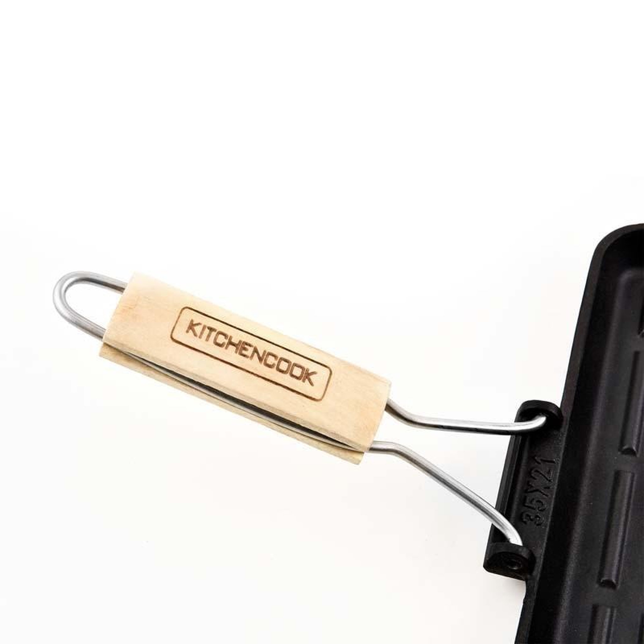 Voir la diapositive 6 : KITCHENCOOK Kitchencook - Grill3521a Tfi - Grill Rectangulaire Fonte émaillée 35×21 Cm - Tous Feux Induction