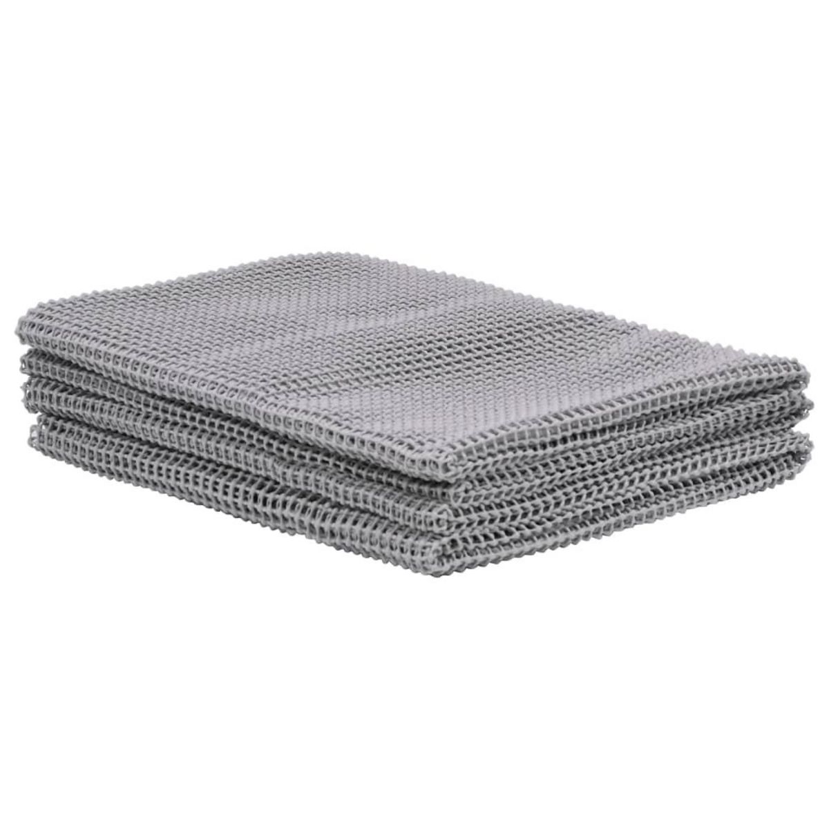 VIDAXL Tapis de tente 250x500 cm Gris clair