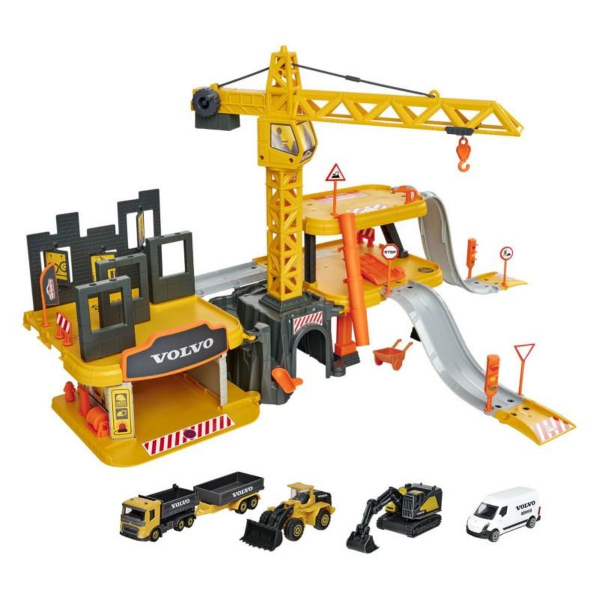 Majorette Majorette Volvo Construction Playset 212050032