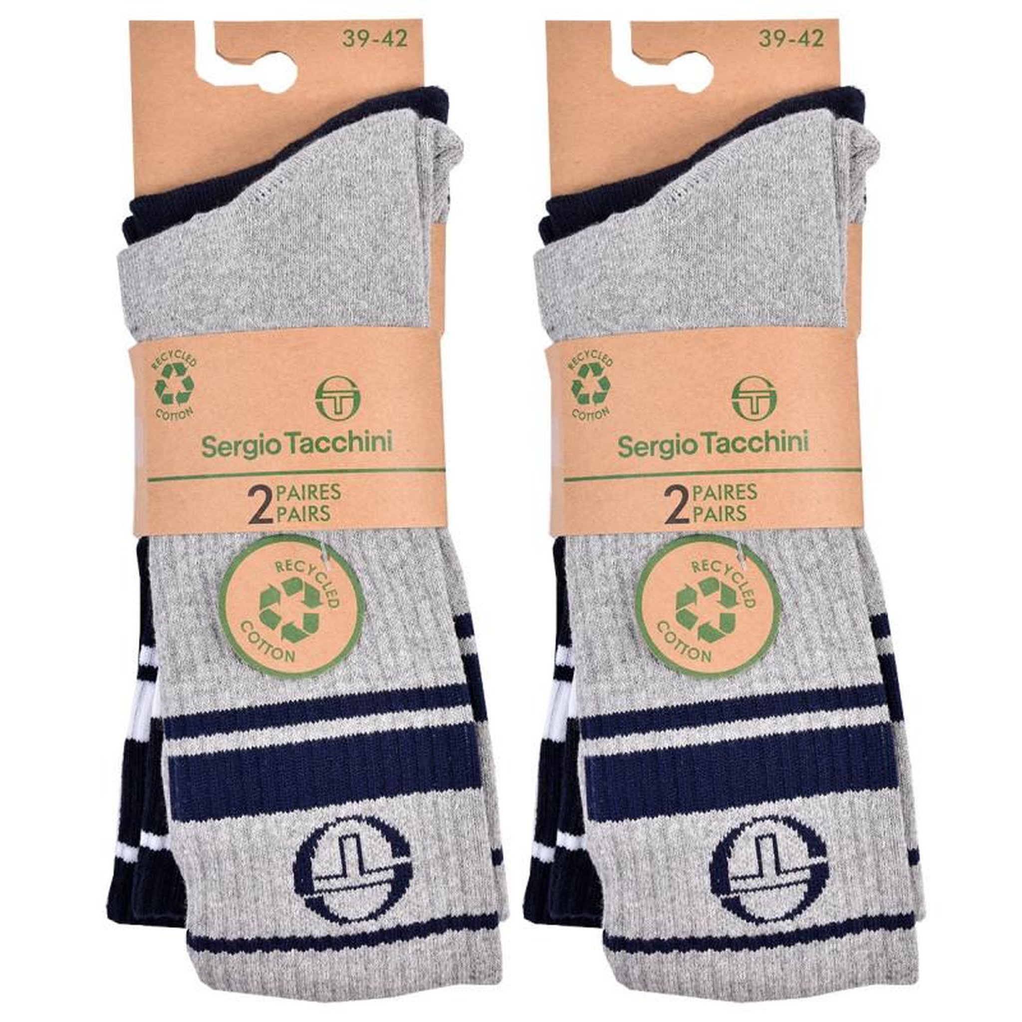 Voir la diapositive 3 : SERGIO TACCHINI Chaussettes TENNIS SERGIO TACCHINI Lot de 4 Paires