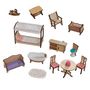 Voir la diapositive 4 : Kidkraft Maison de poupées en bois avec EZ Kraft Assembly - Charlotte